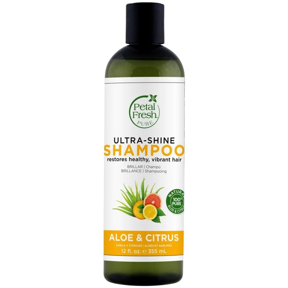 شامپو درخشان کننده آلوئه ورا و مرکبات پتال فرش Petal Fresh Ultra Shine /حجم 355 میلی لیتر
