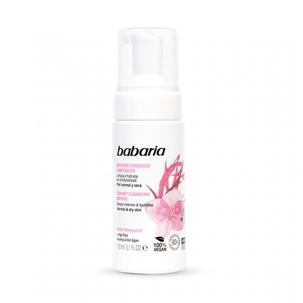 موس کرم شستشو صورت باباریا | 150 میل