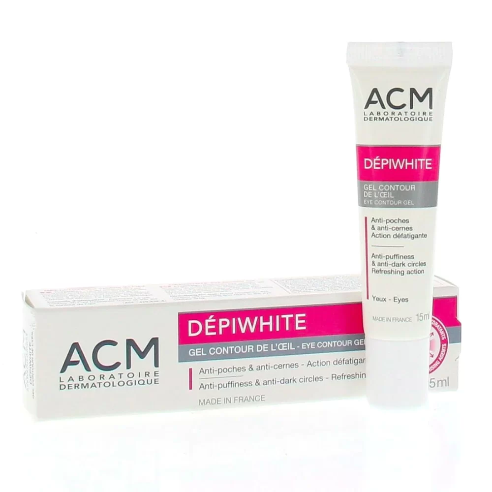 ژل دور چشم depiwhite ای سی ام روشن کننده و ضد پف قوی